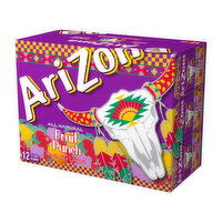 AriZona Fruit Punch Fruit Juice Cocktail, 12 count, 132 Ounce