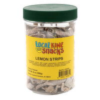 Local Kine Snack Jar Lemon Strip, 9 Ounce