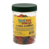 Local Kine Snacks Jar Li Hing Gummy, 16 Ounce