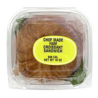 Sandwich, Chef Ham Croissant, 10 Ounce