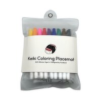 Keiki Silicone Coloring Placemat, Musubi, 1 Each