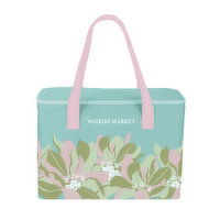 Waikiki Market Floral Cooler Bag, 1 Each