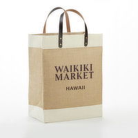 Waikiki Market Jute Tote, 1 Each