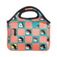 Neoprene Lunch Bag Musubi Check, 1 Each