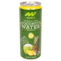 Maika`i Sparkling Pineapple Coconut Water, 330 Millilitre