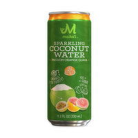 Maika`i Sparkling Coconut Water, Passion Orange Guava, 330 Millilitre