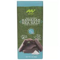 Maika`i Sea Salt 64% Dark Chocolate Bar