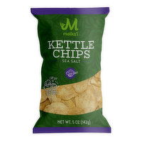 Maika`i Sea Salt Kettle Chips, 5 Ounce