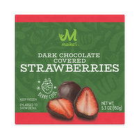 Maika`i Dark Chocolate Strawberries, 5.3 Ounce