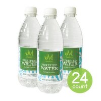 Maika'i Purified Water 16.9oz, 24 Each