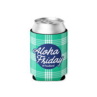 Aloha Friday Koozie Green, 1 Each