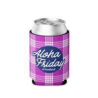 Aloha Friday Koozie Purple, 1 Each