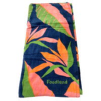 Foodland Bird of Paradise Beach Towel, 1 Each