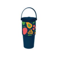 Adventure Hawaii Blue Fruit Handle Cup, 20 Ounce