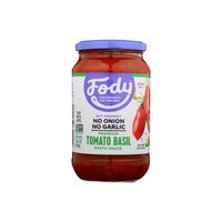 Fody Pasta Sauce Tomato Basil, 19.4 Ounce