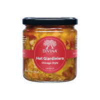 Divina Chicago Style Hot Giardiniera, 13.7 Ounce