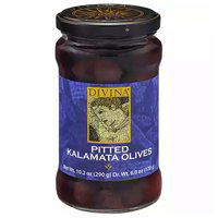 Divina Kalamata Olive, Pitted, 6 Ounce