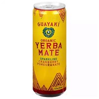 Guayaki Cranberry Pomegranate Yerba Mate Sparkling Drink, 12 Ounce