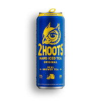 2 Hoots Hard Iced Tea, 24 Ounce