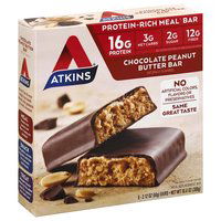 Atkins Advantage Bar Chocolate Peanut Butter - 5 Bars, 5 Each