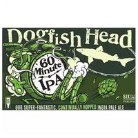 Dogfish Head 60 Minute IPA, Cans (6-pack), 72 Ounce