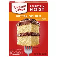 Duncan Hines Cake Mix, Golden Butter Recipe, 15.25 Ounce