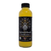 Big Island Booch Kombucha, Super Ginger Turmeric, 16.9 Ounce