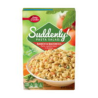 Betty Crocker Suddenly! Pasta Salad Ranch & Bacon Vegetable Blend & Seasoning Pasta, 7.5 Ounce