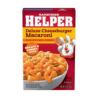 Hamburger Helper Deluxe Cheeseburger Macaroni Pasta & Cheese Sauce Mix, 5.5 Ounce