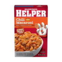 Hamburger Helper Chili Macaroni Pasta & Naturally Flavored Tomato Sauce Mix, 5.2 Ounce