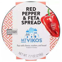 Mt Vikos Spread, Red Pepper & Feta, 7.7 Ounce