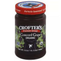 Crofter Org Concord Grape Sprd, 16.5 Ounce