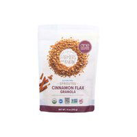 One Degree Organic Foods Sprouted Cinnamon Flax Granola, 11 Ounce