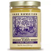 Rare Hawaiian Organic Kiawe Honey, Lilikoi, 8 Ounce