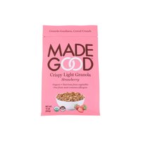 MadeGood Crispy Light Granola, Strawberry, 10 Ounce