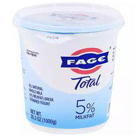 Fage Total 5% Milkfat Greek Strained Yogurt, 32 Ounce