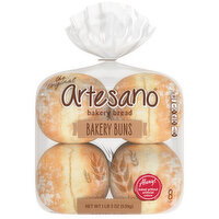 Artesano Hamburger Buns 8pk, 19 Ounce