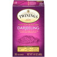 Twinings of London, Darjeeling Tea, 20 Each