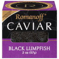 Romanoff Black Lumpfish Caviar, 2 Ounce