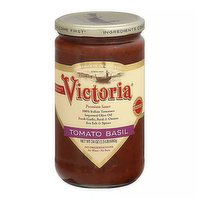 Victoria Pasta Sauce Tomato Basil, 24 Ounce