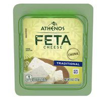 Athenos Feta Cheese, Chunk, 8 Ounce