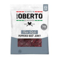 Oberto Thin Style Peppered Beef Jerky, 2.2 Ounce