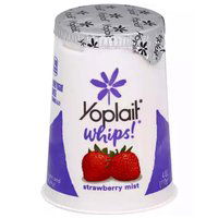 Yoplait Whips! Strawberry Mist Mousse, 4 Ounce