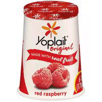 Yoplait Original Low Fat Yogurt, Red Raspberry, 6 Ounce