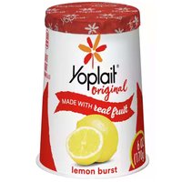 Yoplait Original Yogurt, Lemon, 6 Ounce