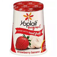 Yoplait Strawberry Banana Yogurt, 6 Ounce