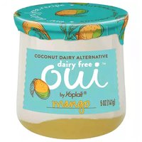 Yoplait Oui Dairy Free Yogurt, Mango, 5 Ounce