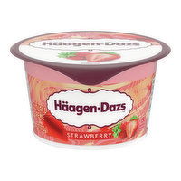 Haagen-Dazs Cultured Creme Strawberry, 4 Ounce