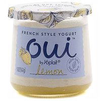 Yoplait Oui French Style Yogurt, Lemon, 5 Ounce