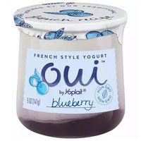 Yoplait Oui French Style Blueberry Yogurt, 5 Ounce